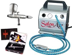 DeVILBISS DAGR Airbursh Kit with TC60 Salon Air Compressor