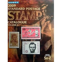 Scott Standard Postage Stamp Catalogue 2009 Vol 1-6