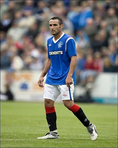 Photographic Prints of Soccer - Rangers v Bayer 04 Leverkusen - Pre Season Friendly - Takko Stadium from Rangers