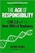Books : The Age of Responsibility: CSR 2.0 and the New DNA of Business