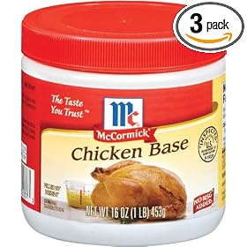 McCormick Wet Real Base, Chicken, 16-Ounce (Pack of 3):  Grocery &amp; Gourmet Food