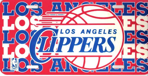 LOS ANGELES CLIPPERS NBA LICENSE PLATE