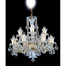 Preciosa Brilliant 12 Light Crystal Chandelier by SmartBargains