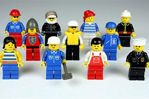 Pack of 3 Random Authentic Lego Figures (8841)