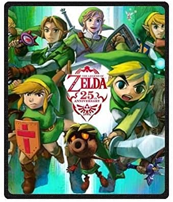 Gift Blanket Hot New The Legend of Zelda Custom Blanket 58 X80 One Side Printing