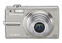 Olympus FE-300 12 Megapixel Digital Camera, Silver