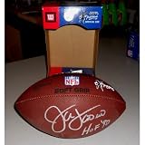 Jack Lambert Signed Autographed Official Size Football Pittsburgh Steelers
