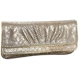 Lauren Merkin Allie Metallic Textured Snake-Pr