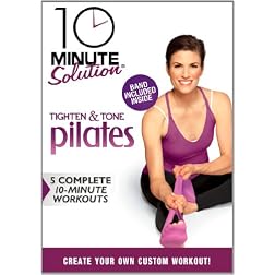 10 Minute Solution: Tighten & Tone Pilates with Resistance Band