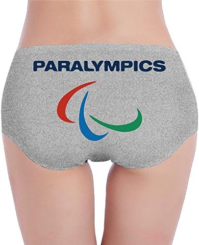 Women Large United States Olympic Committee LOGO Briefs Ash