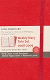 Moleskine Weekly Planner 18 Month Red Twin Set (Moleskine 18 Month Diaries)