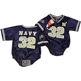 Naval Academy Midshipmen - United States NCAA Football Infant/baby Onesie Jersey Medium 6-9 months
