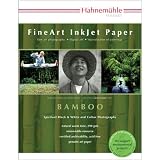 Hahnemuhle Fine Art Bamboo Fiber Natural White, Smooth Warm Tone Inkjet Paper, 290gsm, 8.5x11, 25 Sheets