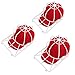 Hat Washer,3 Pack Ball Cap Washer for Washing Machine,Baseball Hat Washer,Cap Washer for Dishwasher,Hat Washer for Baseball Caps,Hat Cage for Washing,Cap Cleaning Frame Rack Protector (3 White)