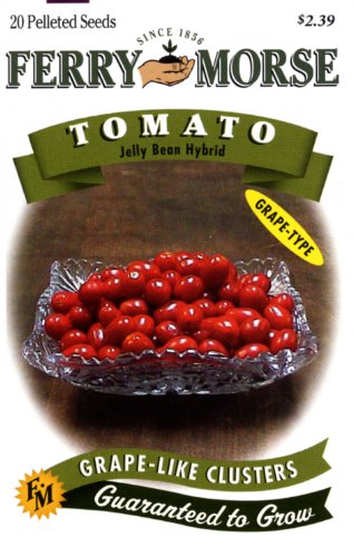 Ferry-Morse Seeds 1818 Tomato - Jelly Bean Hybrid 394 Milligram Packet