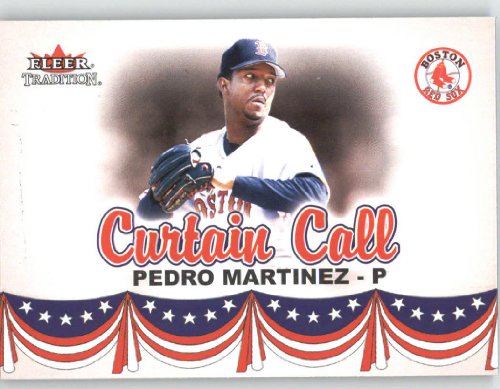 2002 Fleer Tradition Update #U369 Pedro Martinez CC - Boston Red Sox (Curtain Call) (Baseball Cards)