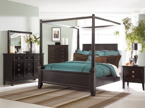 Martini Suite King Poster Canopy Bed Martini Suite King Poster Canopy Bed