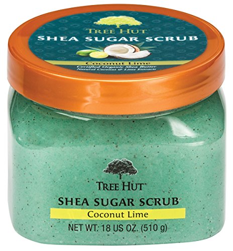 Tree Hut Sugar Body Scrub 18oz Coconut Lime Shea