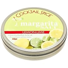 Twang Margarita Salt, Lemon-Lime, 4-Ounce Tins (Pack of 3)