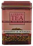 Rooibos and Manuka Certified Organic Tea - 20 Whole Leaf Bags Plus 2 Bonus Bags (Limited Offer)