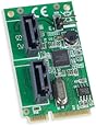 Syba 2 Port SATA III Mini PCIe Card Components SD-MPE40056