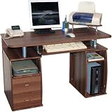 Office Computer Dark Walnut 5w