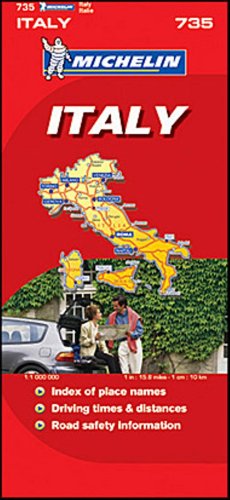 City Travel Guides Discounted  Books : Michelin Map No. 735 Italy Switzerland