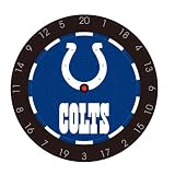NFL Indianapolis Colts Bristle Dart Board With Darts And Flights