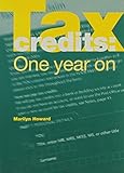 Tax credits : one year on