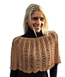 Handmade Shoulder Poncho - Precious Gold (100% Hand-crocheted) [Apparel]