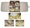 The OriginalTM Dish Drying Mat Microfiber Absorbent Machine Washable Fast Drying 16"x18" Multipurpose