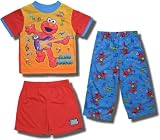 Sesame Street Elmo Rocks! 3 Piece Pajamas for Toddlers
