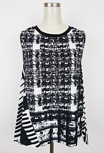 (グレースコンチネンタル)GRACE CONTINENTAL プリント切替ノースリーブ