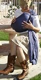 Lite-on-Shoulder Open tail baby sling