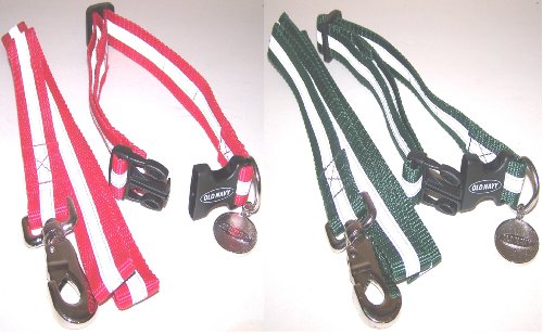 SET of 2 Old Navy Reflective Dog Collar & Leash 14