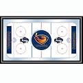 NHL Atlanta Thrashers Framed Hockey Rink Mirror - 15Lx26W"
