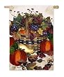 Harvest Basket Silk Reflections Regular Size Flag
