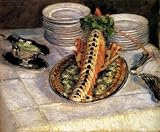 12X16 inch Caillebotte Gustave Still Life With Crayfish 1880-82
