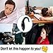 docooler® Driver Alarm Vibrate Alert Anti Sleep Drowsy Alarm for Drivers Security Guards