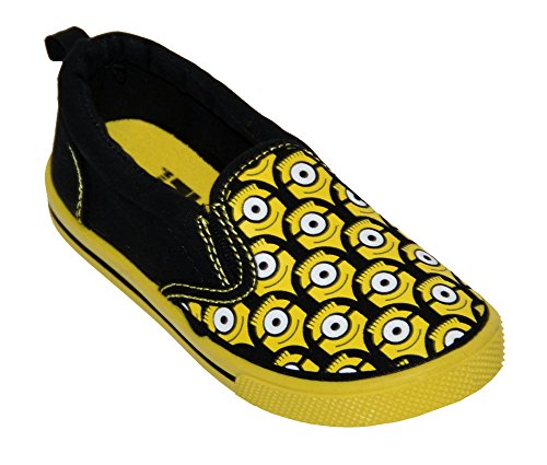 Despicable Me Toddler Boy s Despicable Me Minion Sneaker Yellow Black (US Toddler 10M)