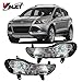 Winjet WJ30-0542-09 OEM Series for 2013-2016 Ford Escape Clear Lens Fog Lights Factory Style OE Fitment A Pair Replacement Set with Bulbs