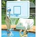 Dunn Rite Splash and Slam Port Regulation-Size Pool Basketball Hoop Set