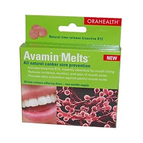 Orahealth Avamin Melts, 60-Count Box by