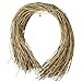Wrapables 50 Gift Tags/Kraft Hang Tags with Free Cut Strings for Gifts, Crafts & Price Tags - Flower