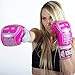 Ringside Unisex Adult FTG1 PK/LM S/M Boxing Gloves, Pink/Lime, S/M US