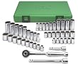 SK Hand Tools 94545 45-Piece 3/8 Drive Universal Spline Socket Set