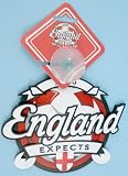 Car Sign - England Expects
