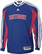 Detroit Pistons NBA On Court Long Sleeve Player Shooting Shirt