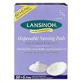 Lansinoh 20265 Disposable Nursing Pads, 60-Count Boxes (Pack of 3)