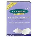 Lansinoh 20265 Disposable Nursing Pads, 60-Count Boxes (Pack of 3) 